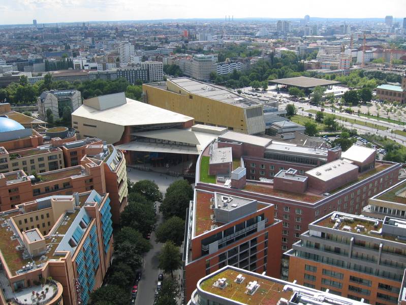 View from Panorama Point at Potsdammer Platz