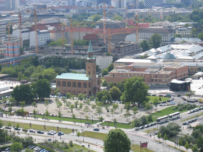 View from Panorama Point at Potsdammer Platz