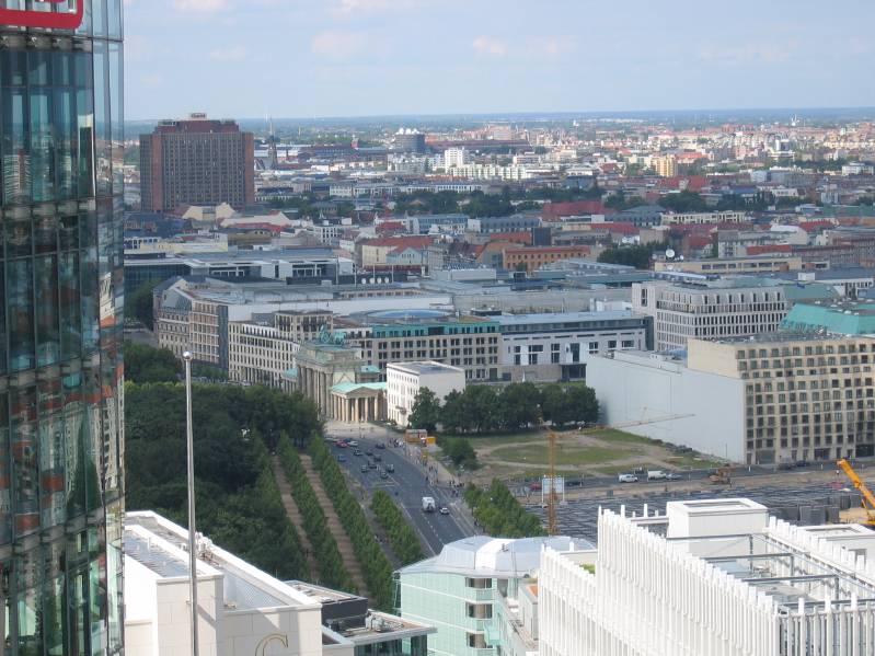 View from Panorama Point at Potsdammer Platz