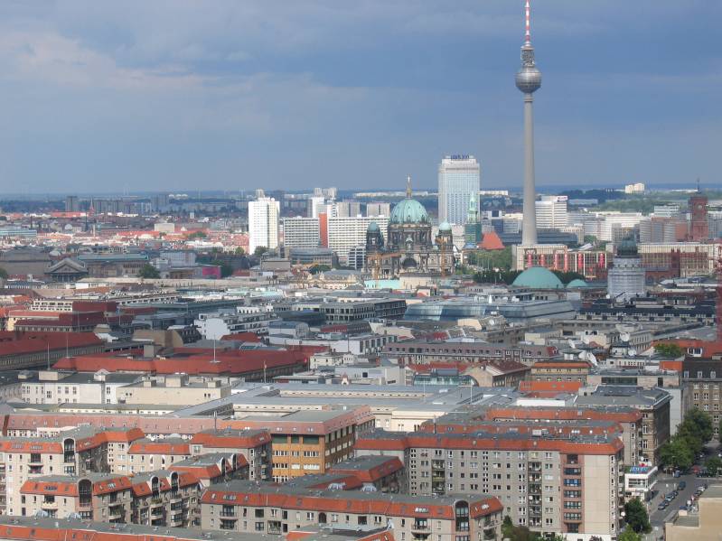 View from Panorama Point at Potsdammer Platz