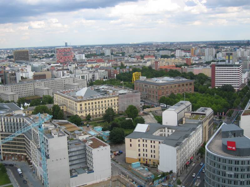 View from Panorama Point at Potsdammer Platz