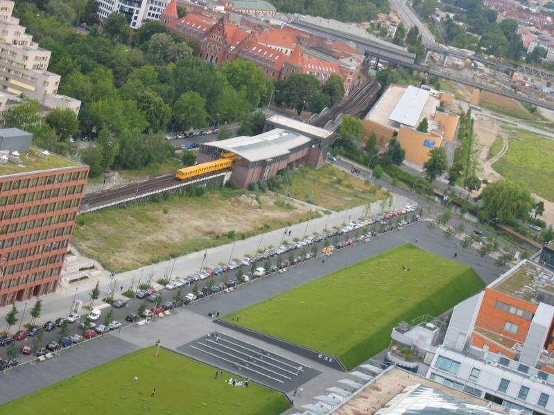 View from Panorama Point at Potsdammer Platz