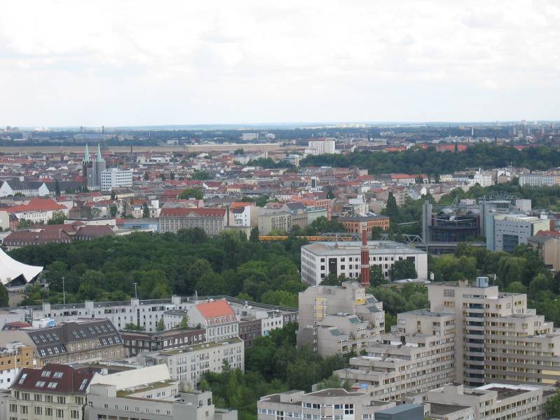 View from Panorama Point at Potsdammer Platz