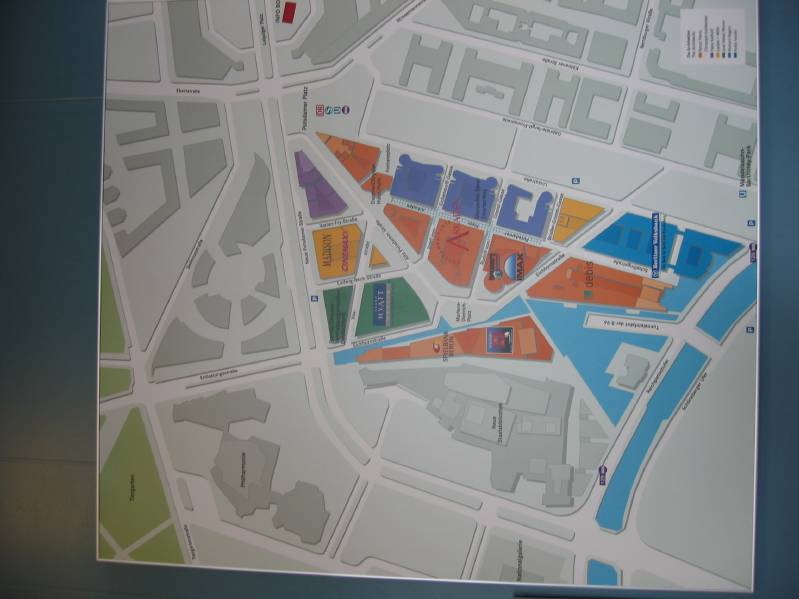 DaimlerChrysler district - map