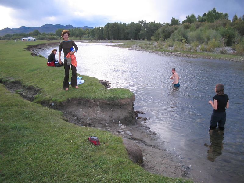 Day 2: Swimming in the River