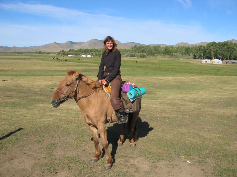 Day 3: Sofia on horseback