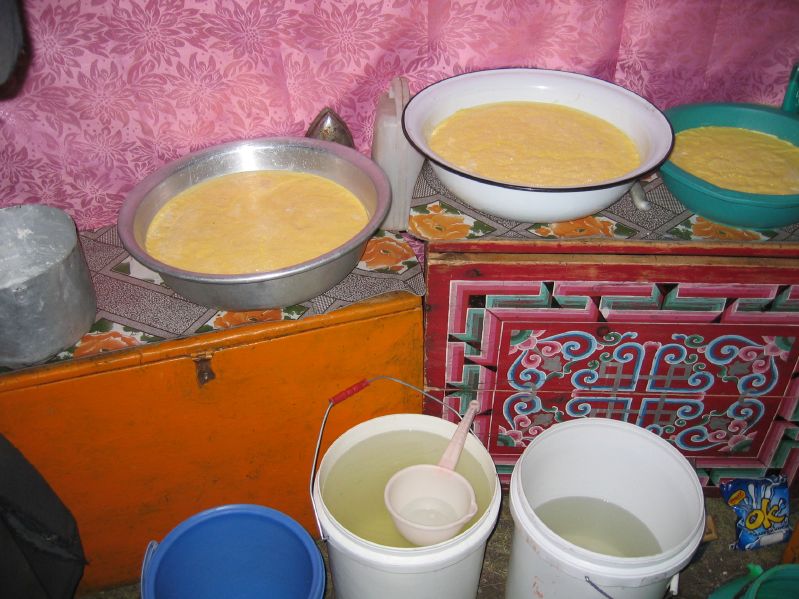Day 3: Cream in the making