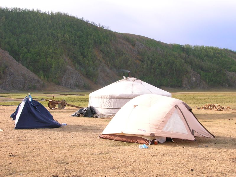 Day 4: Our tents