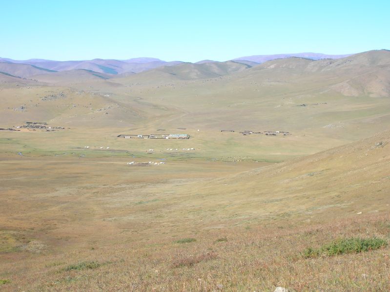 Day 5: Our destination at the bottom of the valley