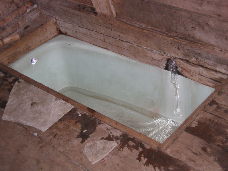 Day 5: Taking a bath in the hot spring