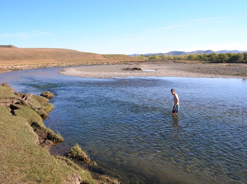 Day 7: Swimming in the River