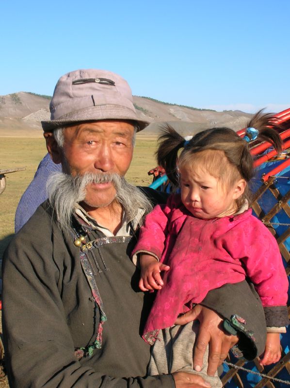 Day 8: Grandfather and Granddaughter