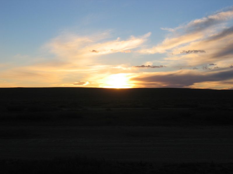 Gobi revisited - Sunset