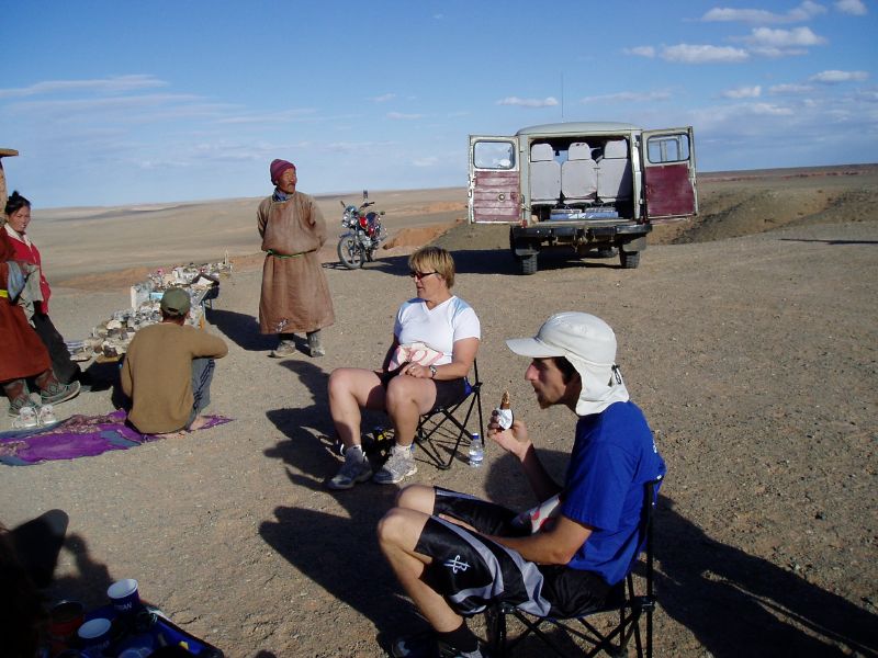 Gobi Marathon - Finishing Line