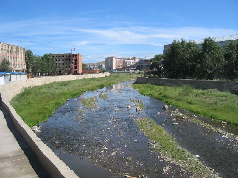 River near our apartment