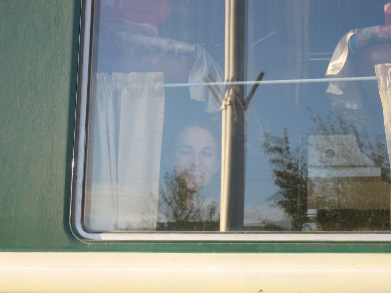 Hannah in the Train