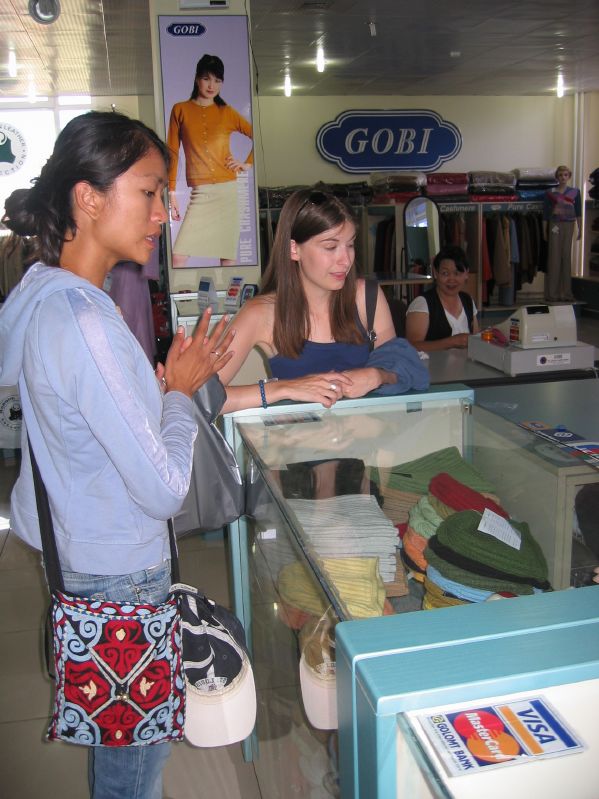 Cashmere Shopping at UB Mart