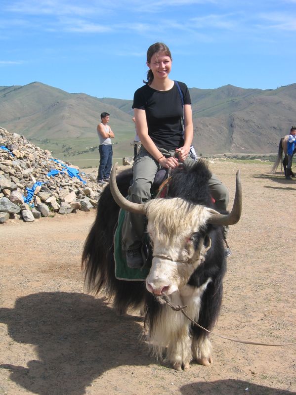 on the way to Terelj National Park