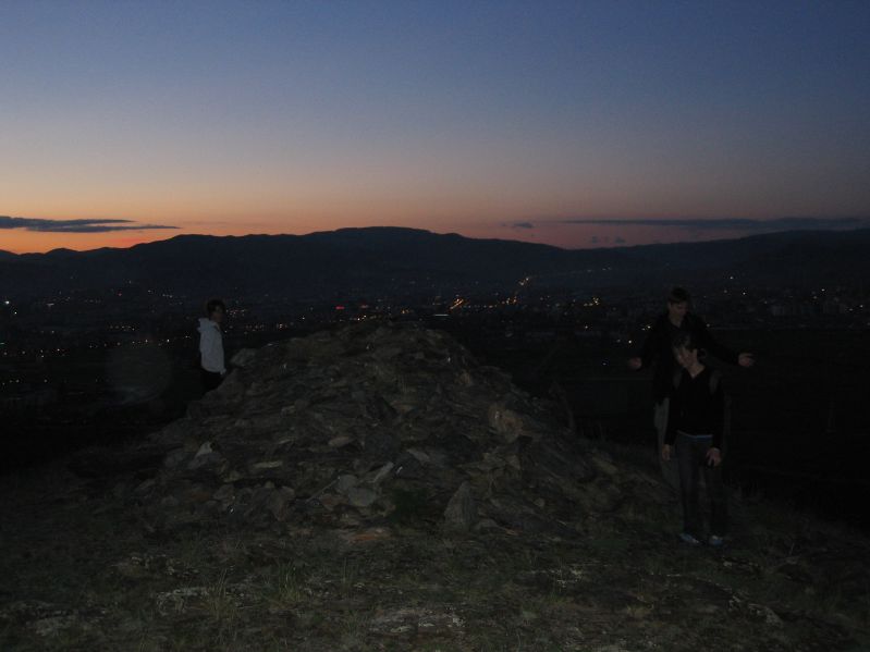 Hiking near Zaisan
