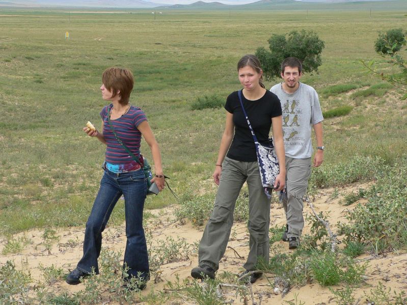 on the Way to Hustai National Park