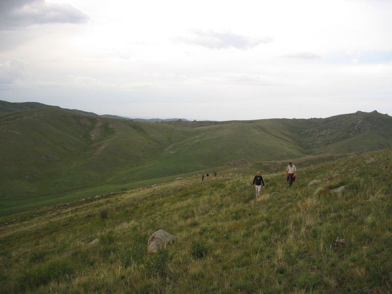 Molt Camp: The first hike