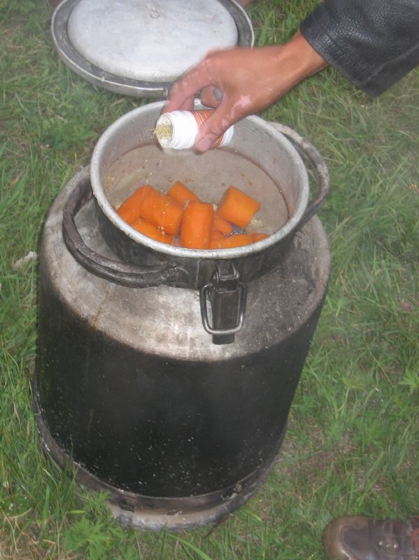Molt Camp: Dinner