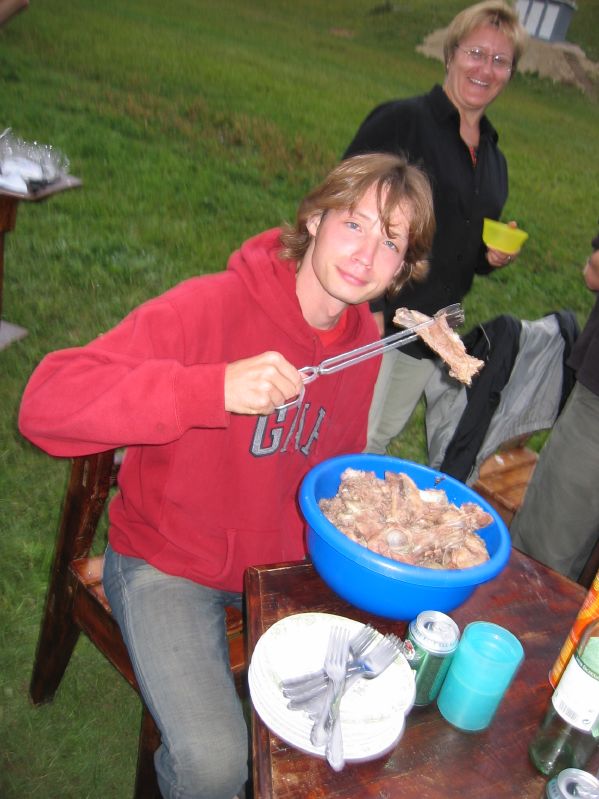 Molt Camp: Dinner
