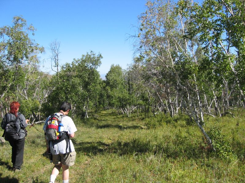 Hiking to the Tourist Camp