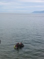 Listvjanka - Scuba Divers in Lake Baikal
