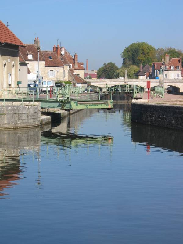 Clamecy - rotating bridge
