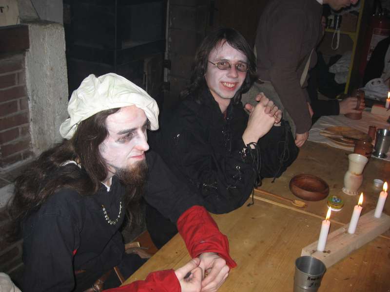 Members of the cult of the black glove