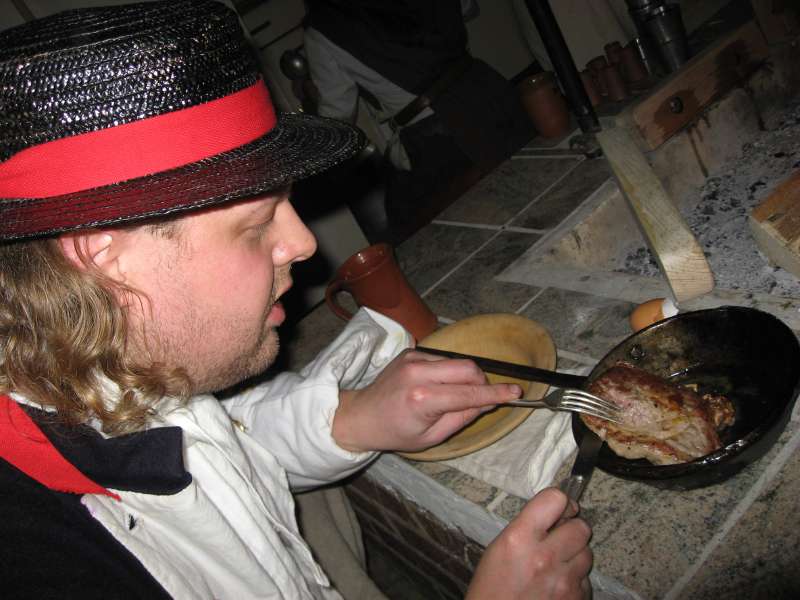 Billig cooking breakfast