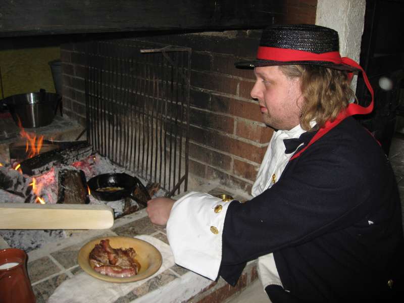 Billig cooking breakfast