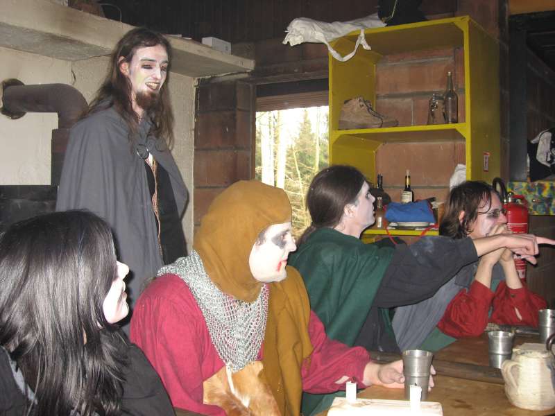 ... to the zombies which entered the tavern