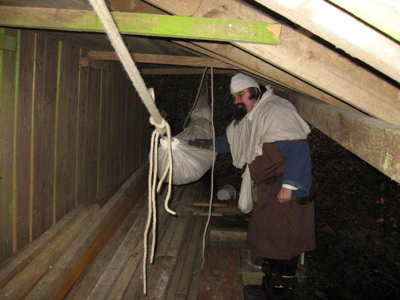 Igor's sleeping berth