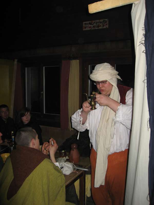 The merchant from Tikon summons a djin