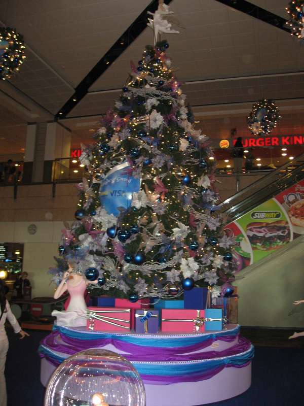 Christmas Tree at Singapore Airport