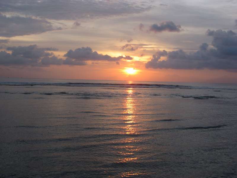 Sunset at Gili Trawangan