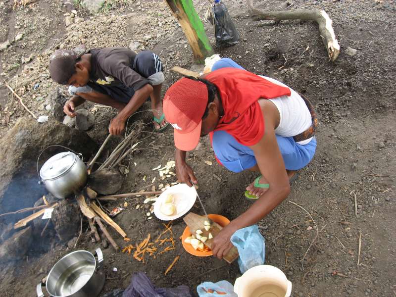 Preparing Lunch