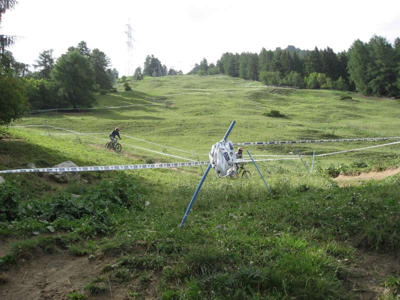 Downhill biking