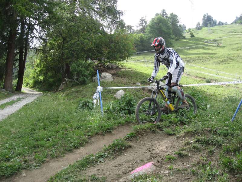 Downhill biking