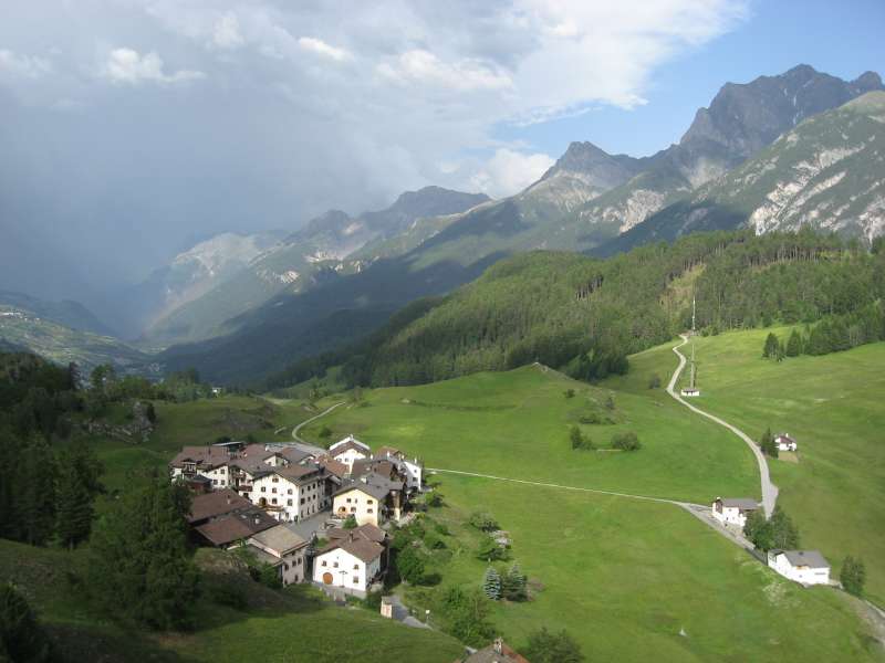 View from Castle Tarasp