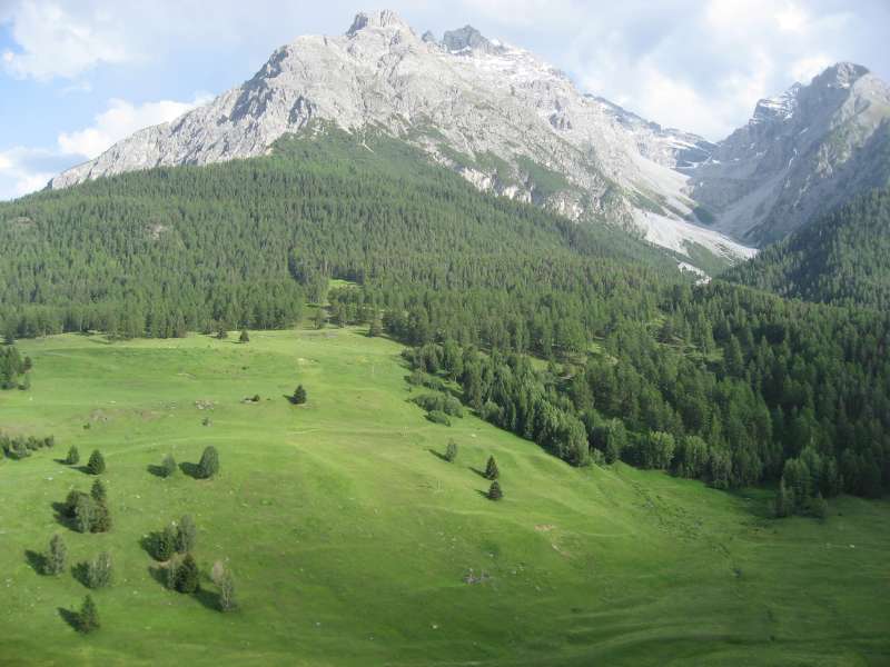 View from Castle Tarasp