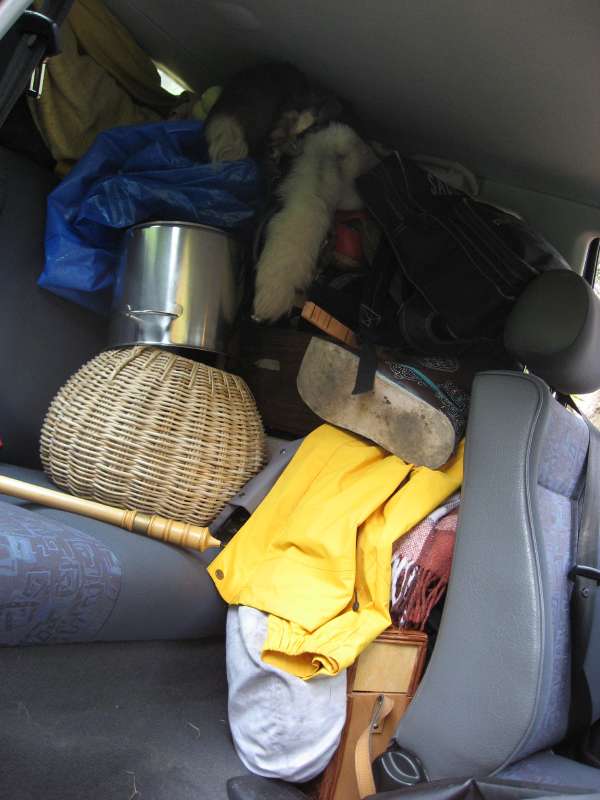 Extremely fully packed!