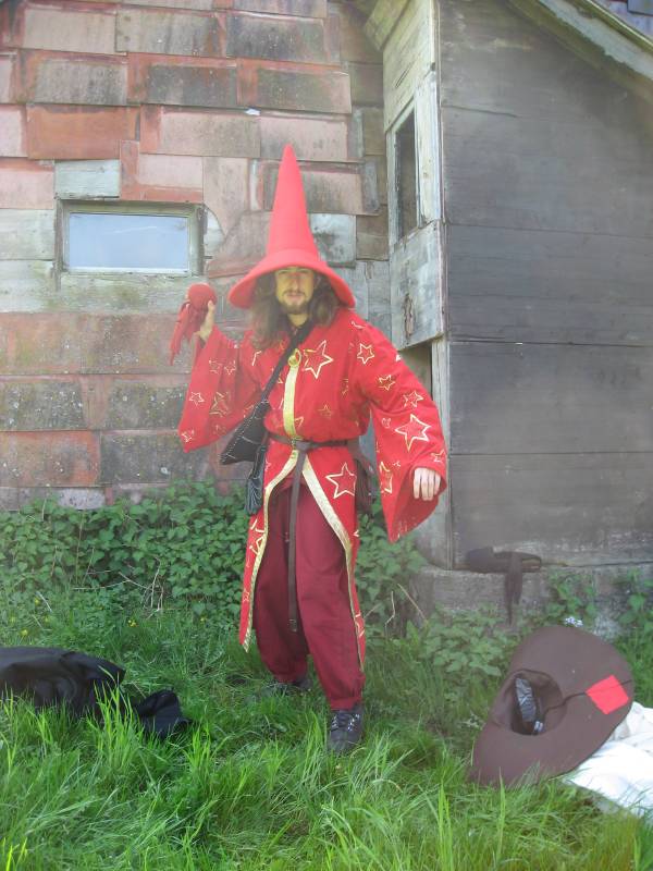The fire wizard