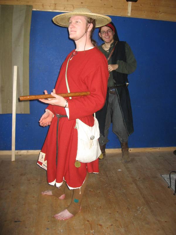 Schinkenlicht ensures that order is kept in his house