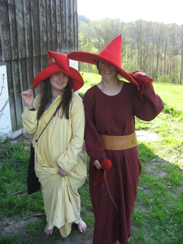The fire wizards awaiting the final charge