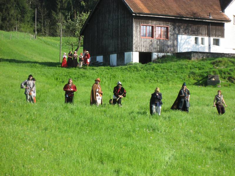 Siege with heavy artillery
