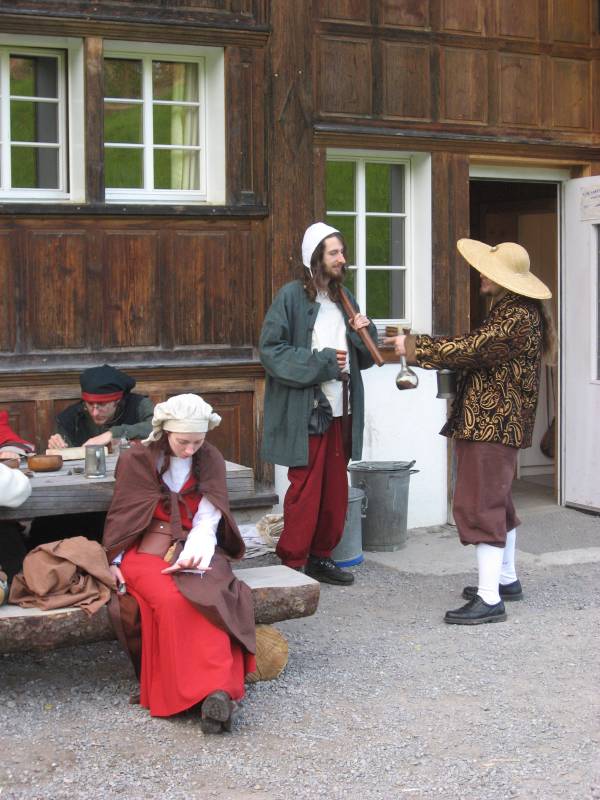 Hans the Woodcutter and Alster the Farmer