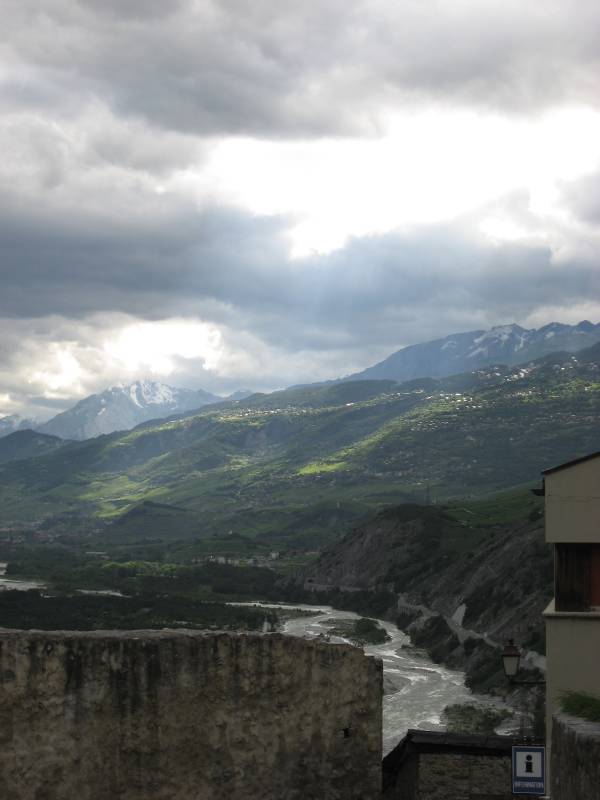View from Leuk